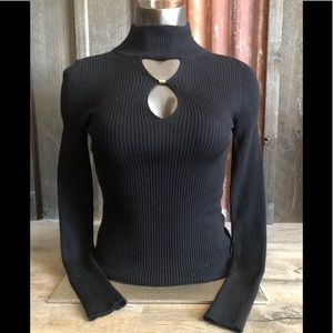 Sexy Ribbed Turtle Neck